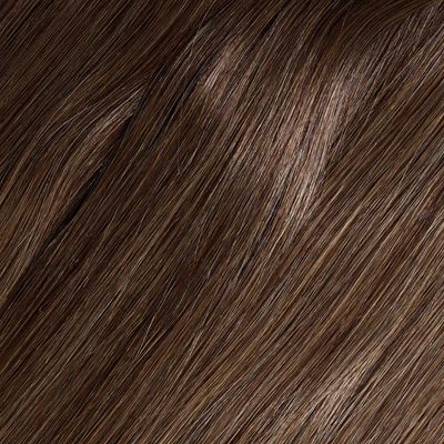 Chestnut Brown Remy human hair ponytail extension shade